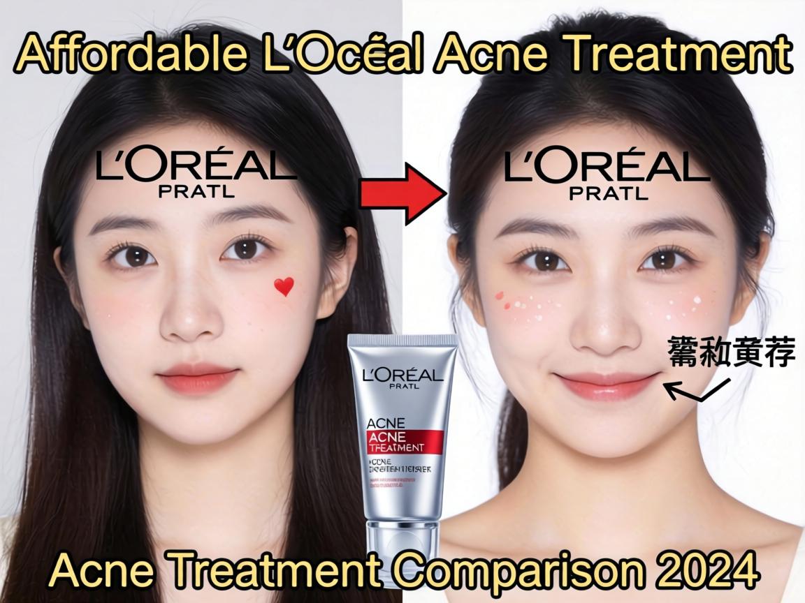 Affordable L'Oreal Acne Treatment Comparison 2024