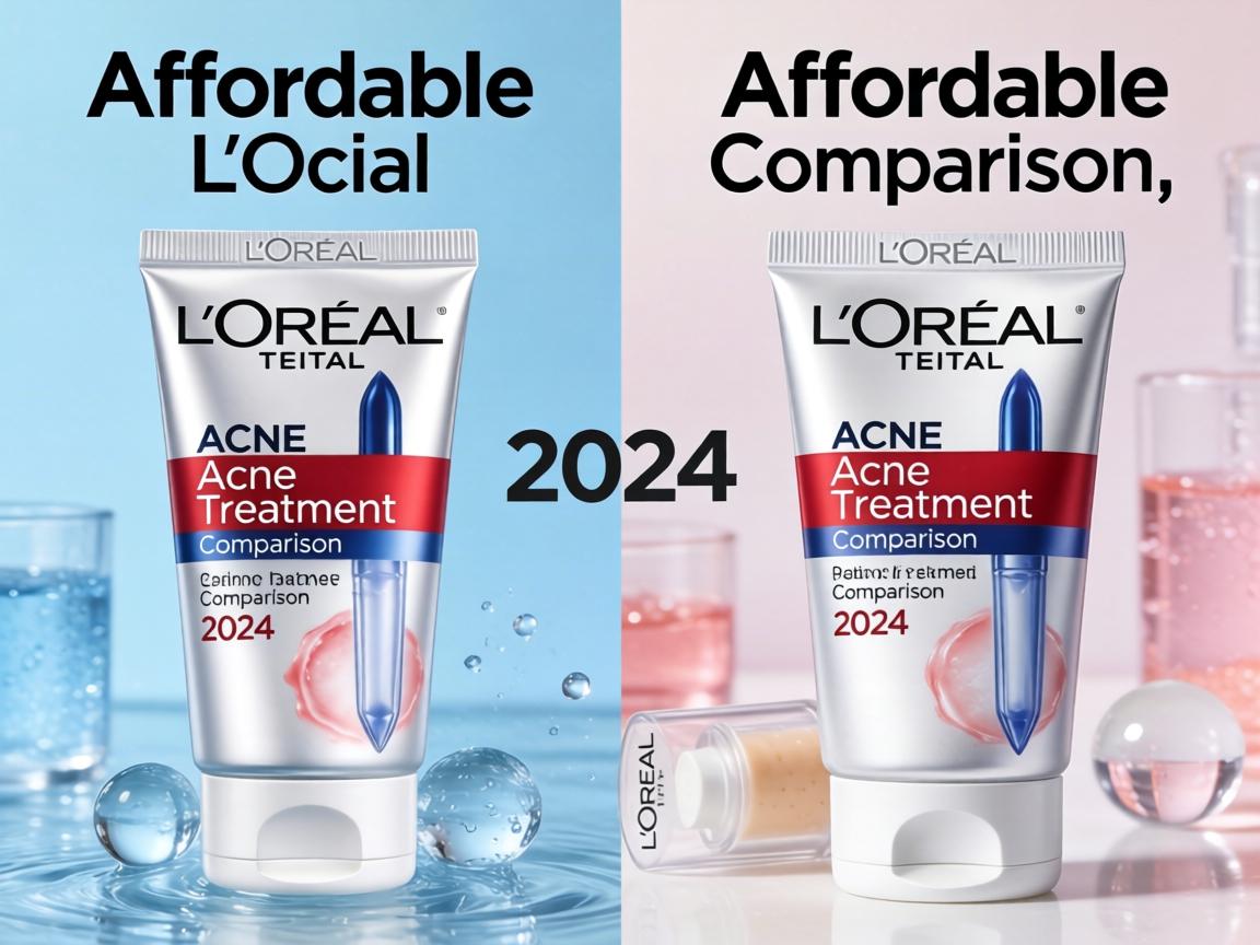 Affordable L'Oreal Acne Treatment Comparison 2024
