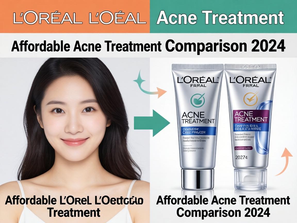 Affordable L'Oreal Acne Treatment Comparison 2024