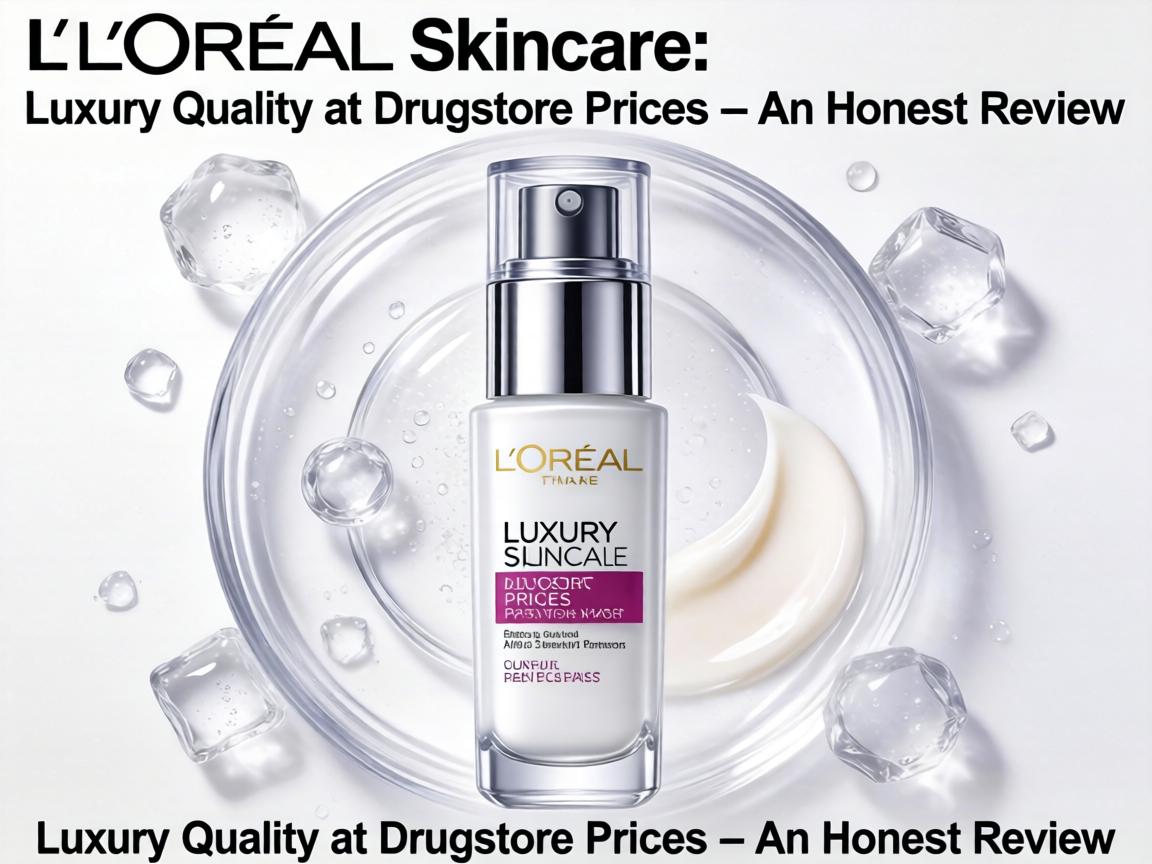 L'Oréal Skincare: Luxury Quality at Drugstore Prices – An Honest Review