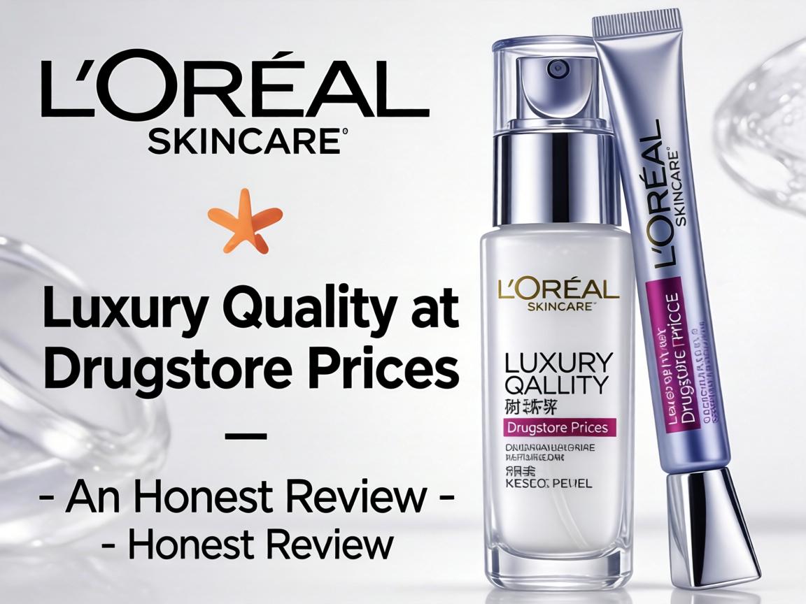 L'Oréal Skincare: Luxury Quality at Drugstore Prices – An Honest Review
