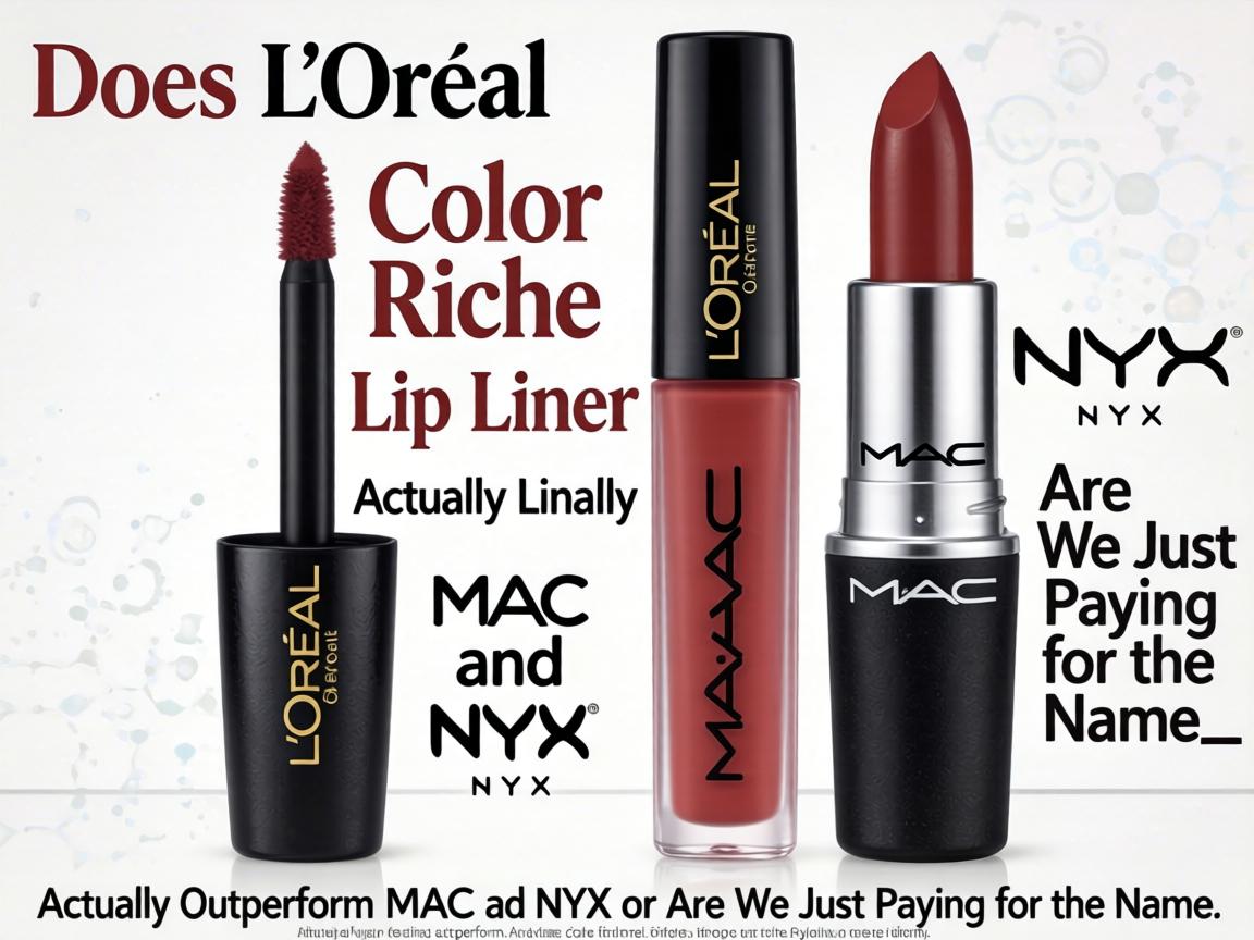 Does L'Oréal Color Riche Lip Liner Actually Outperform MAC and NYX or Are We Just Paying for the Name_