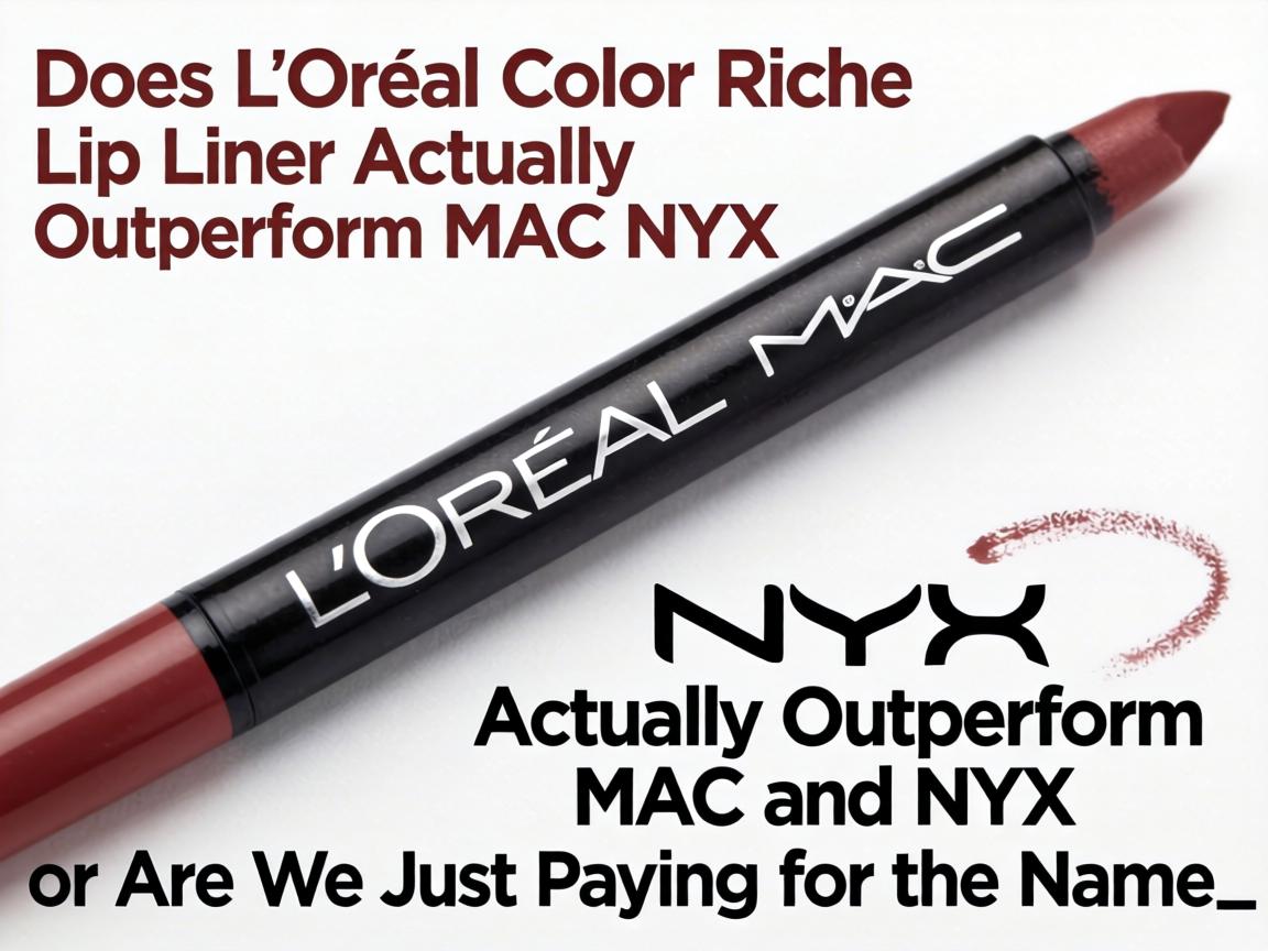 Does L'Oréal Color Riche Lip Liner Actually Outperform MAC and NYX or Are We Just Paying for the Name_