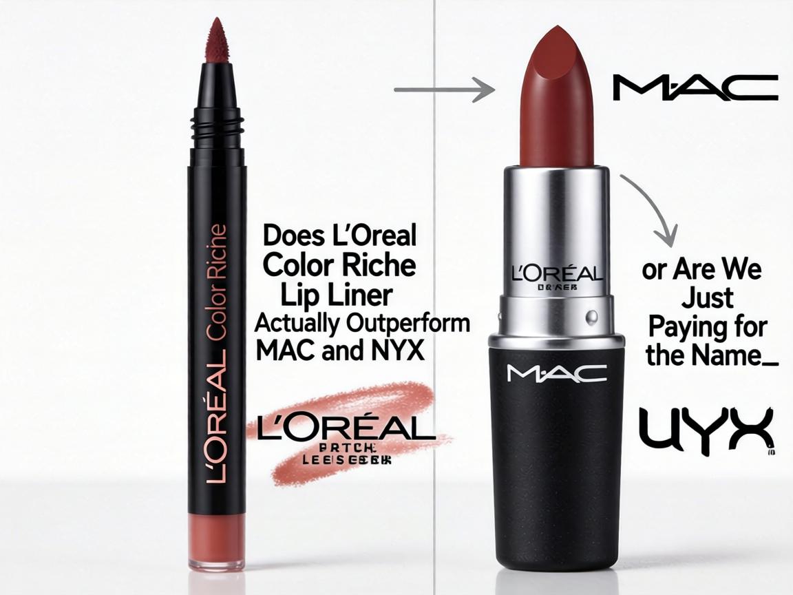 Does L'Oréal Color Riche Lip Liner Actually Outperform MAC and NYX or Are We Just Paying for the Name_