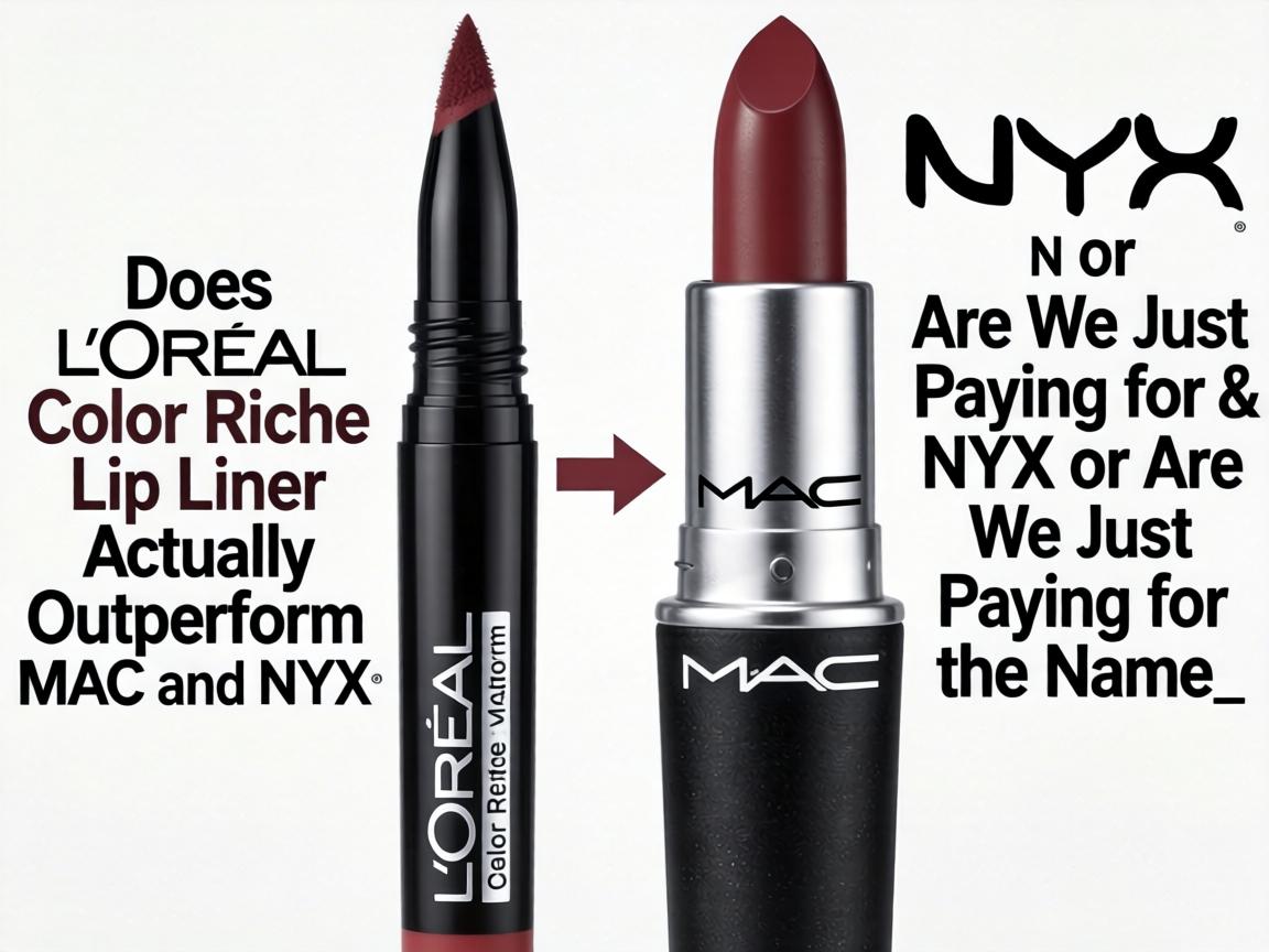 Does L'Oréal Color Riche Lip Liner Actually Outperform MAC and NYX or Are We Just Paying for the Name_