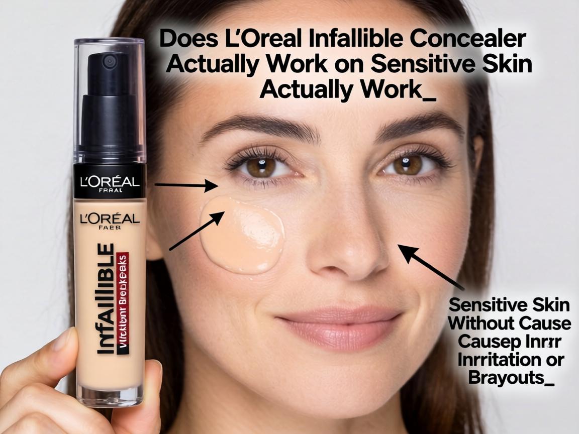 Does L'Oréal Infallible Concealer Actually Work on Sensitive Skin Without Causing Irritation or Breakouts_
