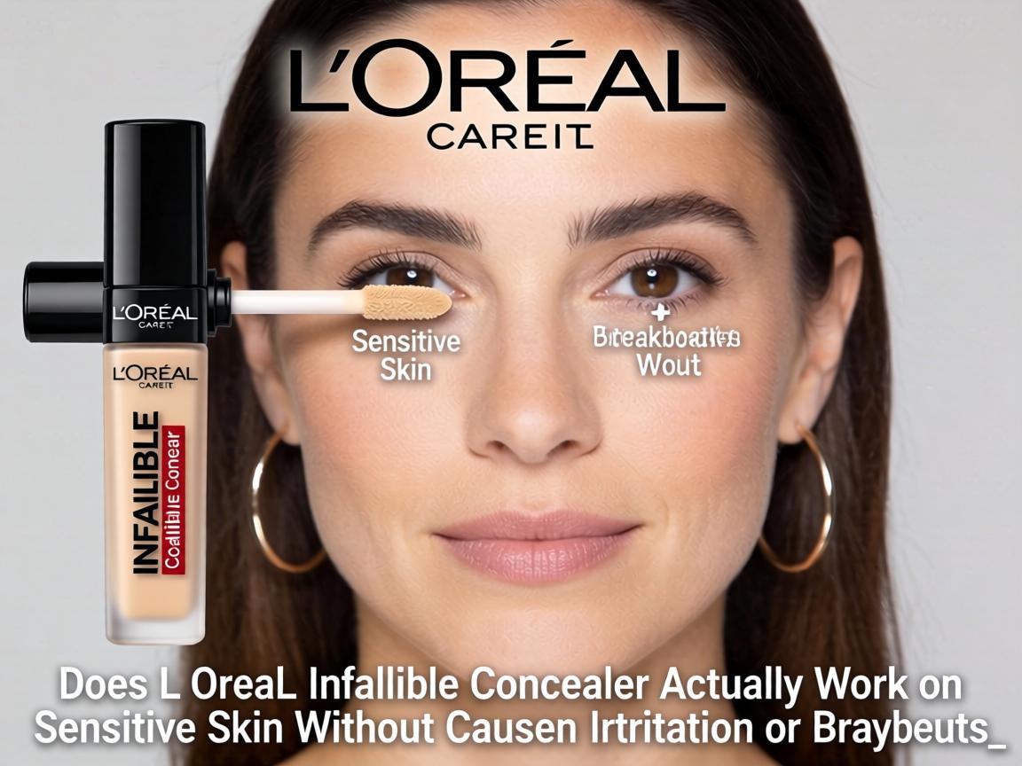 Does L'Oréal Infallible Concealer Actually Work on Sensitive Skin Without Causing Irritation or Breakouts_