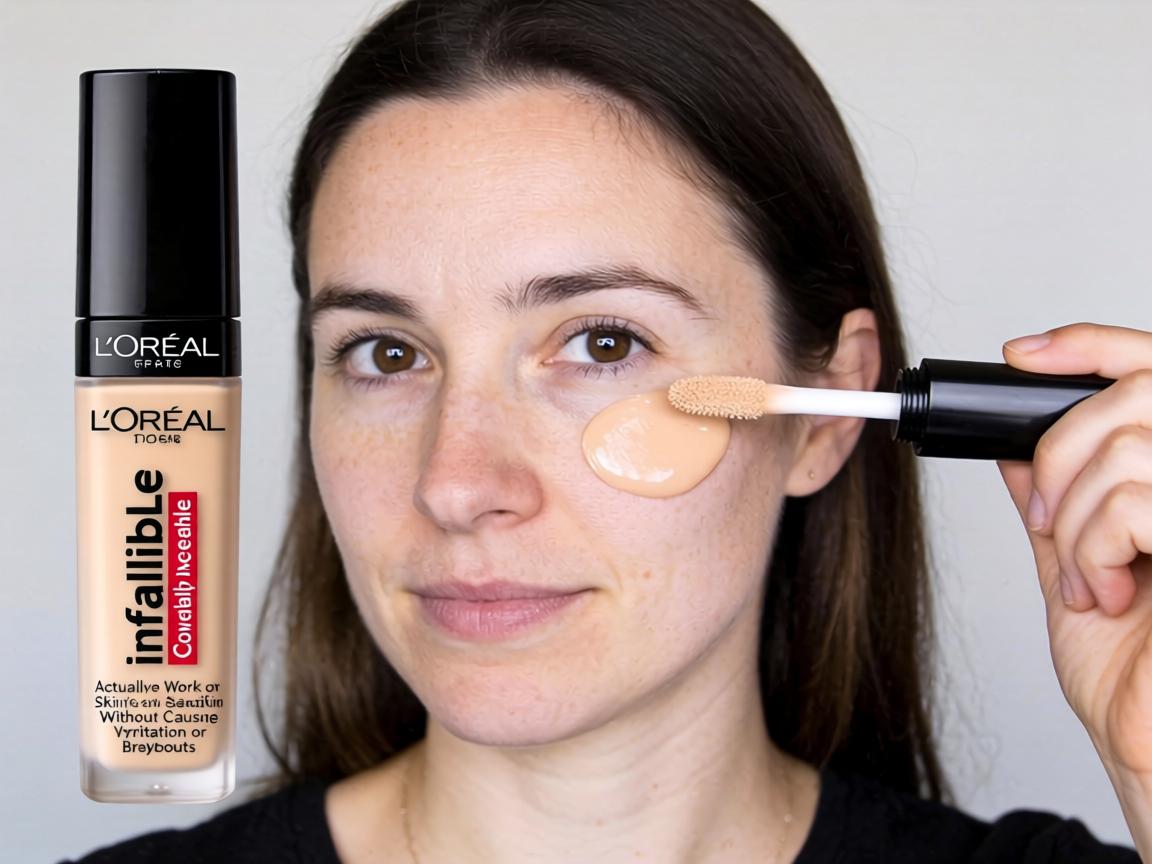 Does L'Oréal Infallible Concealer Actually Work on Sensitive Skin Without Causing Irritation or Breakouts_