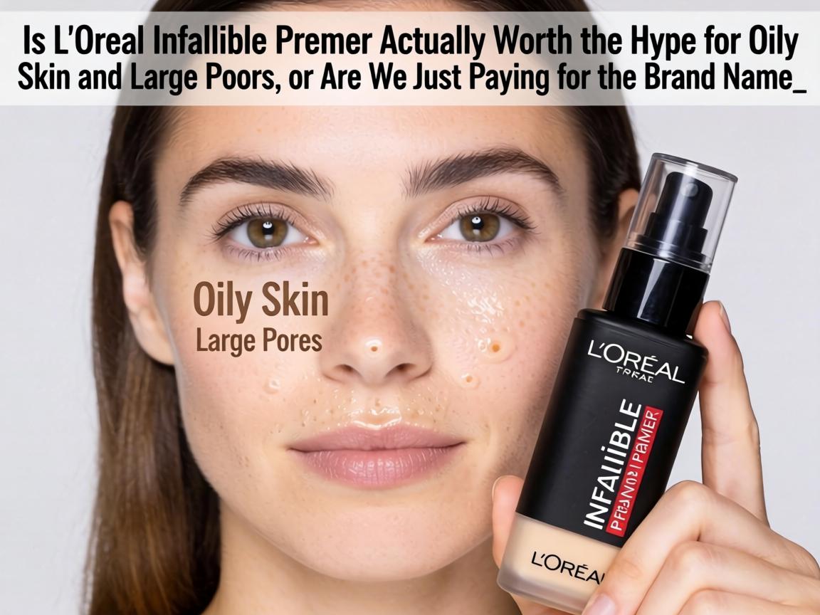Is L'Oréal Infallible Primer Actually Worth the Hype for Oily Skin and Large Pores, or Are We Just Paying for the Brand Name_