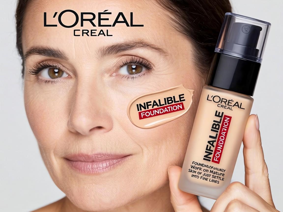 Does L’Oréal Infallible Foundation Actually Work on Mature Skin or Just Settle Into Fine Lines_
