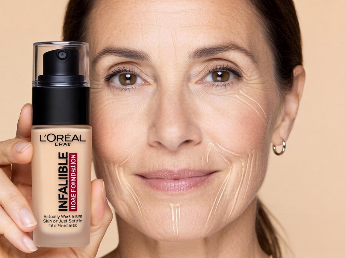 Does L’Oréal Infallible Foundation Actually Work on Mature Skin or Just Settle Into Fine Lines_