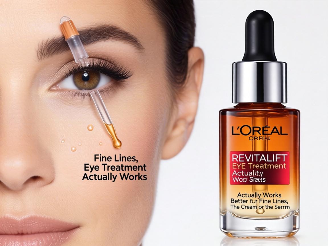 Which L’Oréal Revitalift Eye Treatment Actually Works Better for Fine Lines_ The Cream or the Serum_