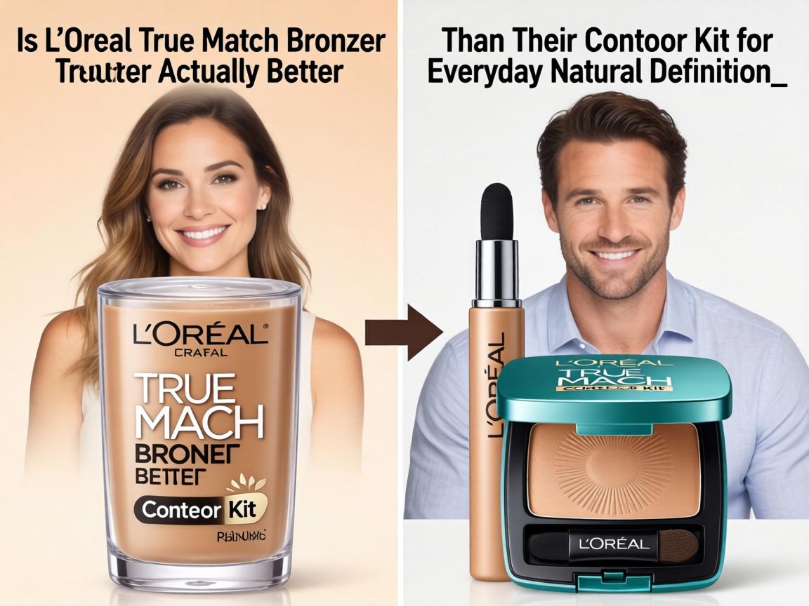 Is L’Oréal True Match Bronzer Actually Better Than Their Contour Kit for Everyday Natural Definition_