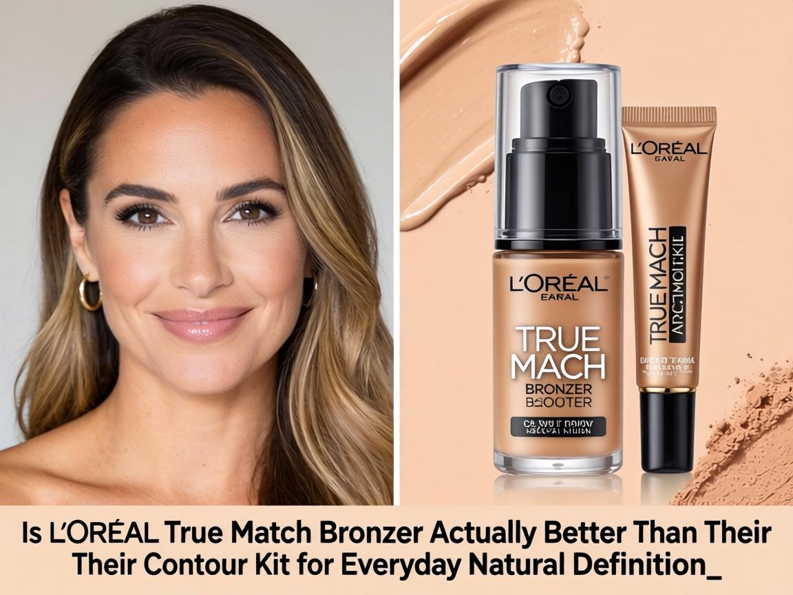 Is L’Oréal True Match Bronzer Actually Better Than Their Contour Kit for Everyday Natural Definition_