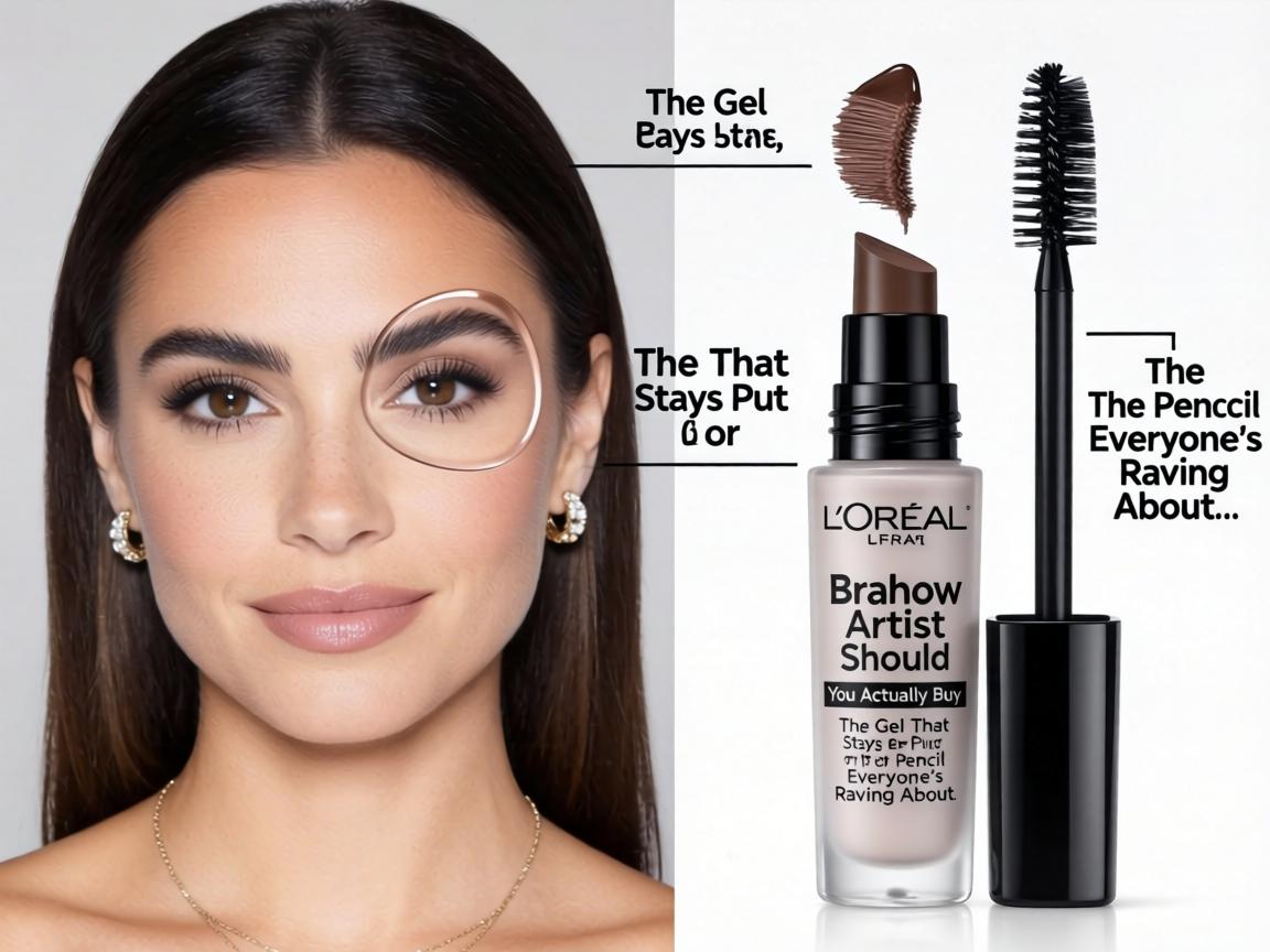 Which L'Oréal Brow Artist Should You Actually Buy_ The Gel That Stays Put or The Pencil Everyone's Raving About_