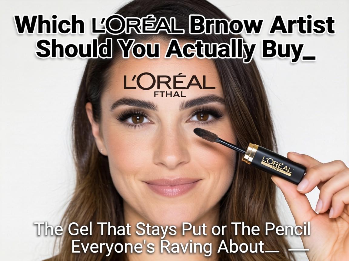 Which L'Oréal Brow Artist Should You Actually Buy_ The Gel That Stays Put or The Pencil Everyone's Raving About_