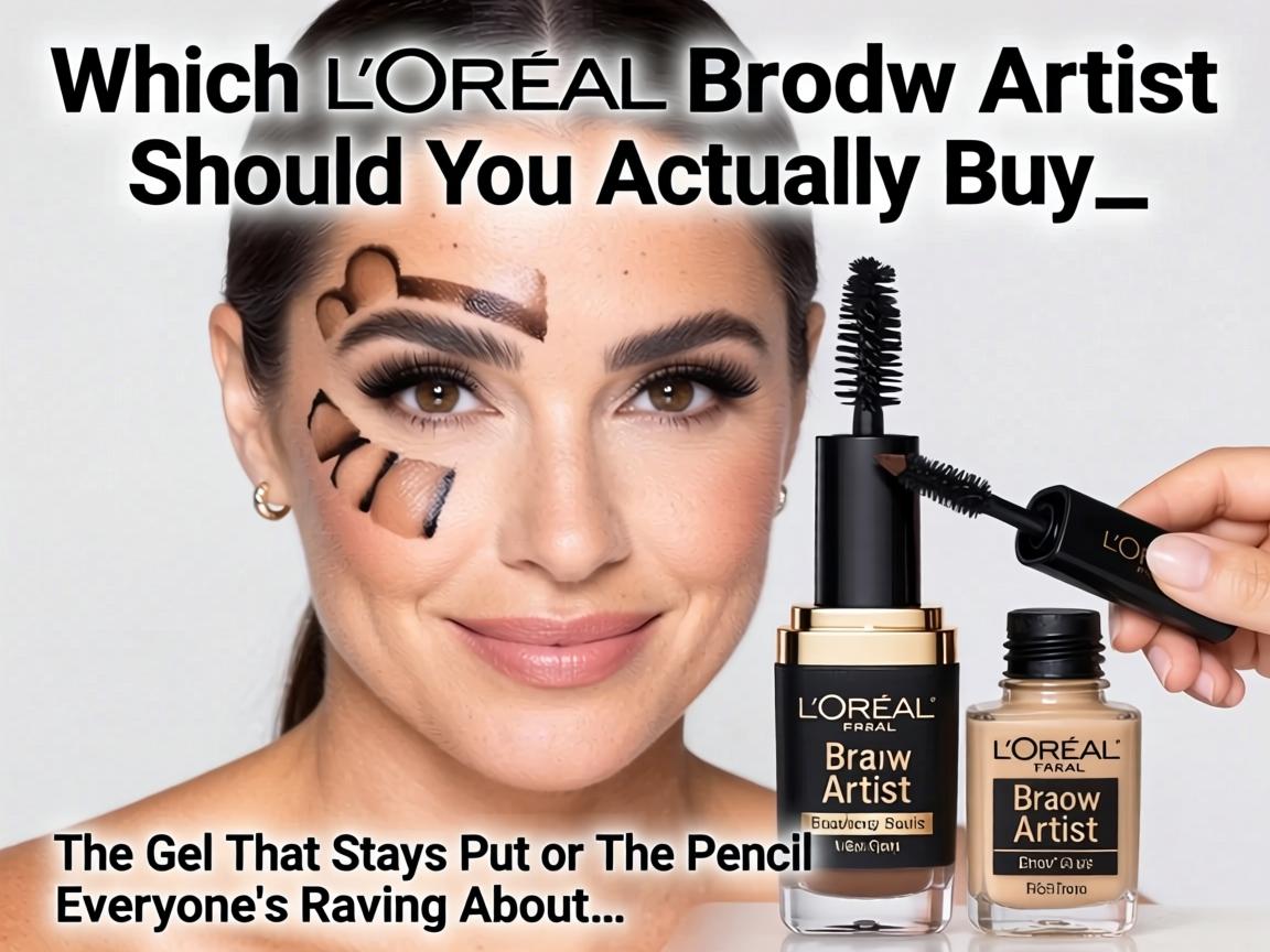 Which L'Oréal Brow Artist Should You Actually Buy_ The Gel That Stays Put or The Pencil Everyone's Raving About_