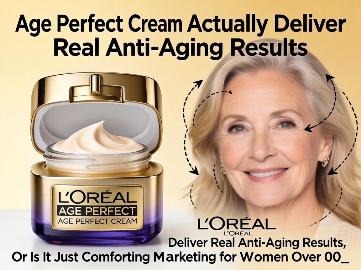 Can L'Oréal Age Perfect Cream Actually Deliver Real Anti-Aging Results, or Is It Just Comforting Marketing for Women Over 50_