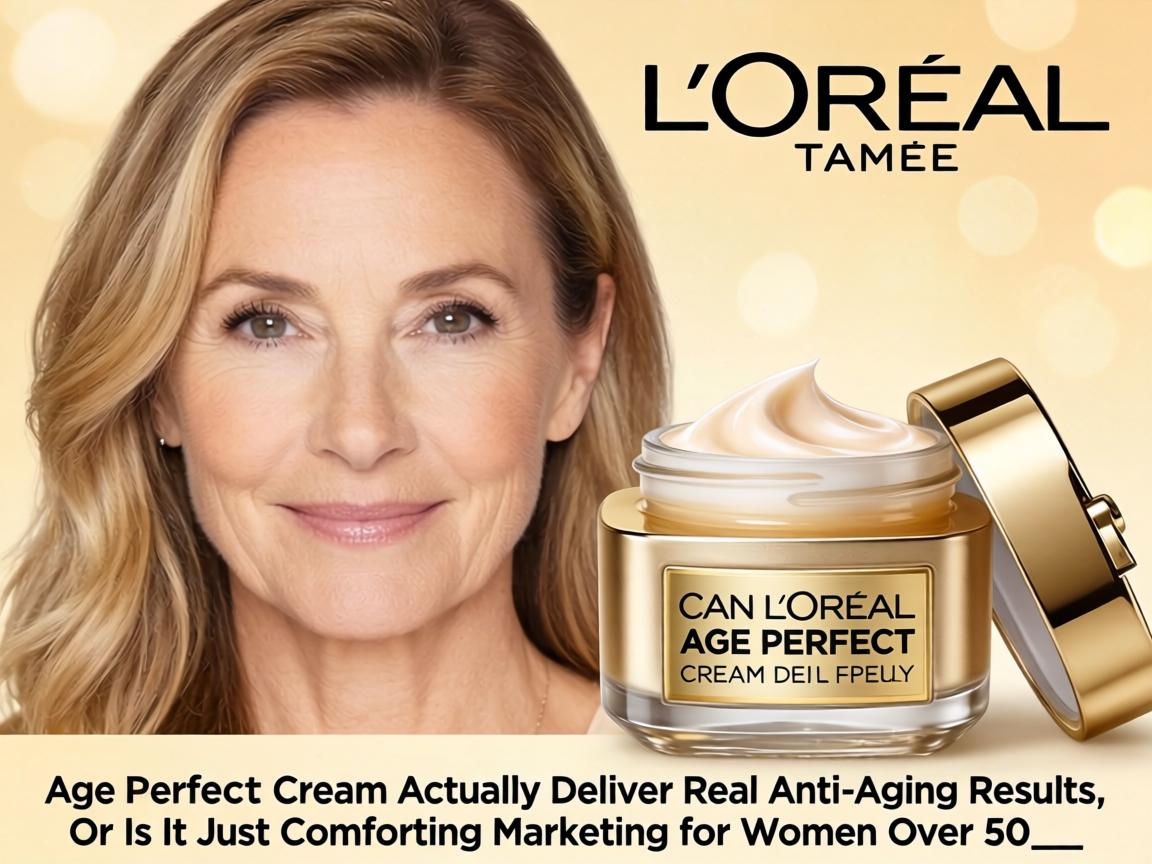 Can L'Oréal Age Perfect Cream Actually Deliver Real Anti-Aging Results, or Is It Just Comforting Marketing for Women Over 50_