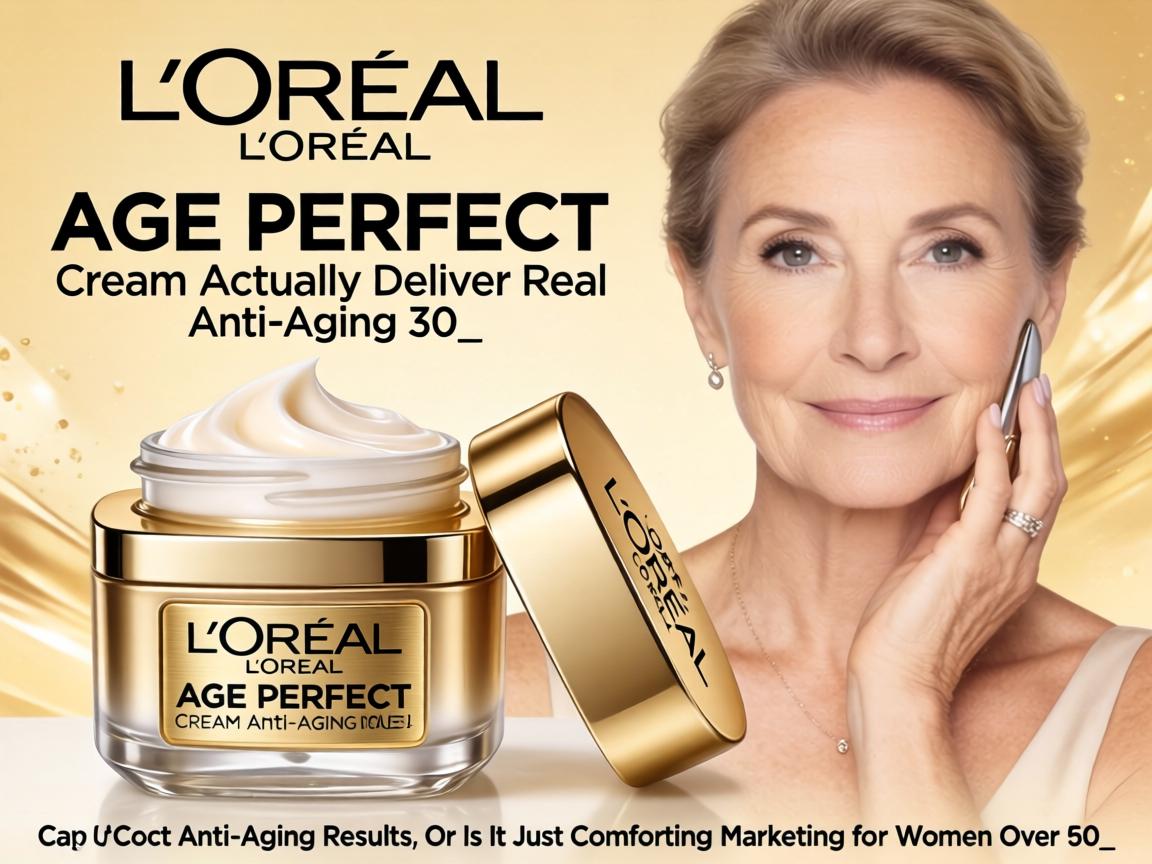 Can L'Oréal Age Perfect Cream Actually Deliver Real Anti-Aging Results, or Is It Just Comforting Marketing for Women Over 50_
