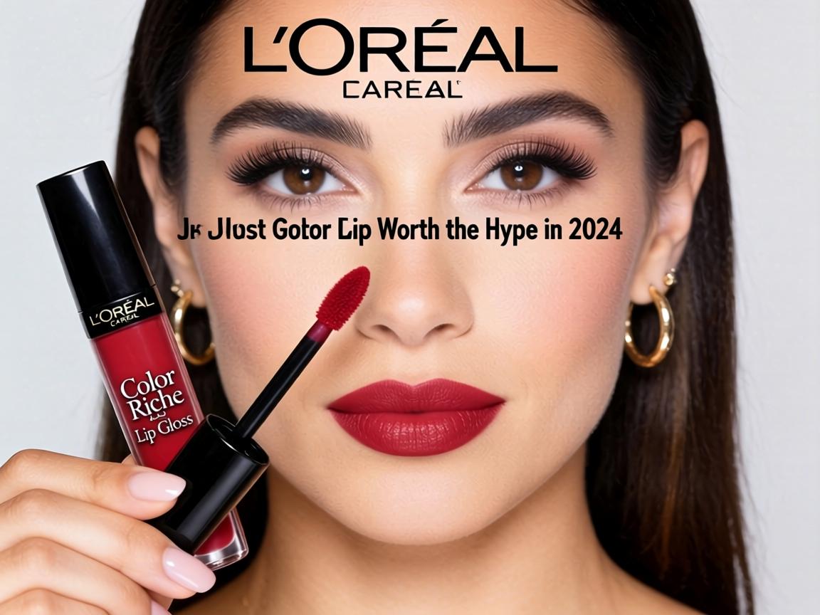 Is L’Oréal Color Riche Lip Gloss Worth the Hype in 2024 or Just Another Drugstore Disappointment_