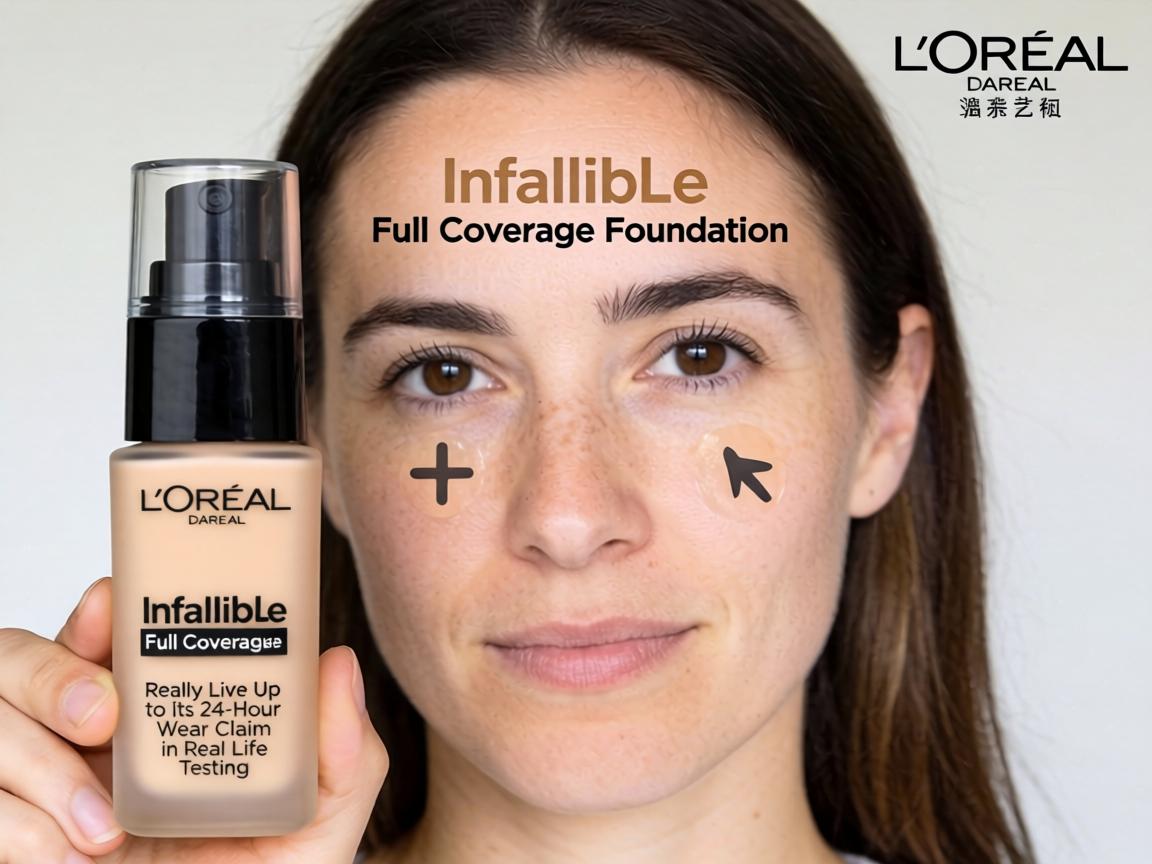Does L'Oréal Infallible Full Coverage Foundation Really Live Up to Its 24-Hour Wear Claim in Real Life Testing_