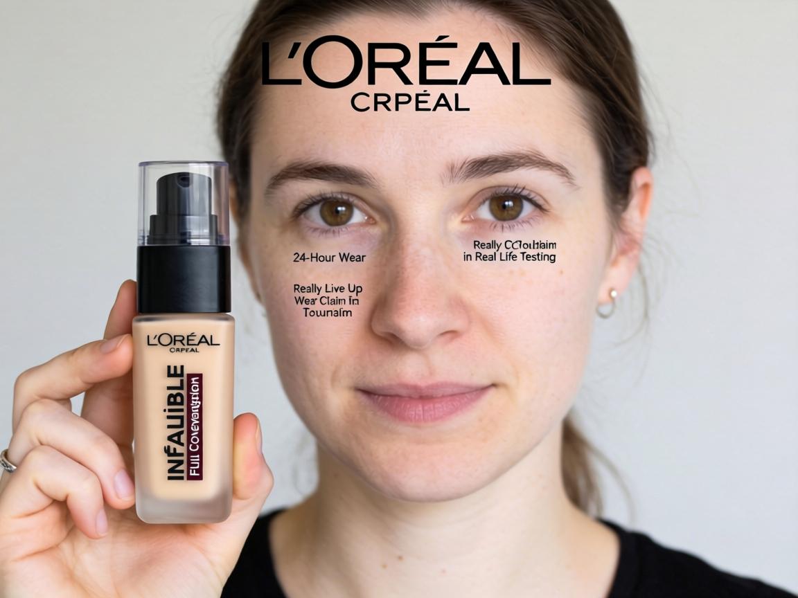 Does L'Oréal Infallible Full Coverage Foundation Really Live Up to Its 24-Hour Wear Claim in Real Life Testing_