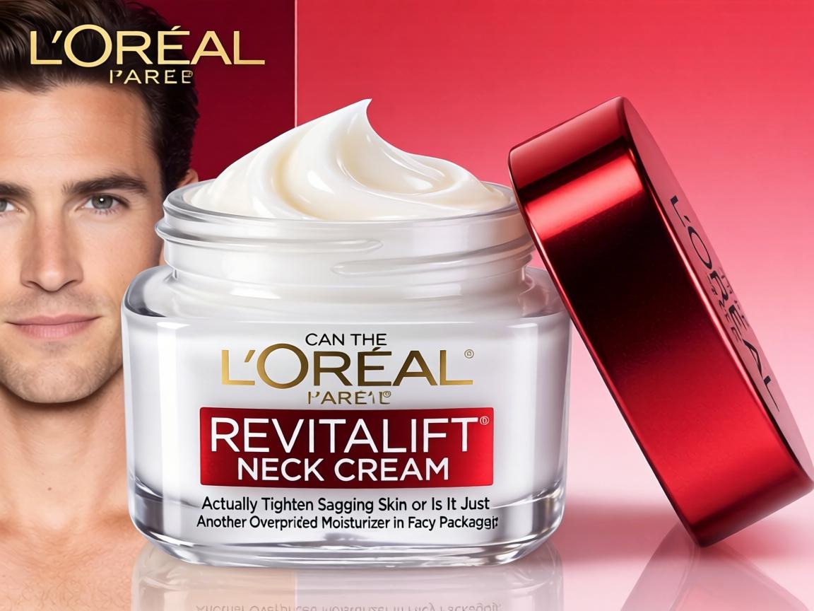 Can the L'Oréal Revitalift Neck Cream Actually Tighten Sagging Skin or Is It Just Another Overpriced Moisturizer in Fancy Packaging_
