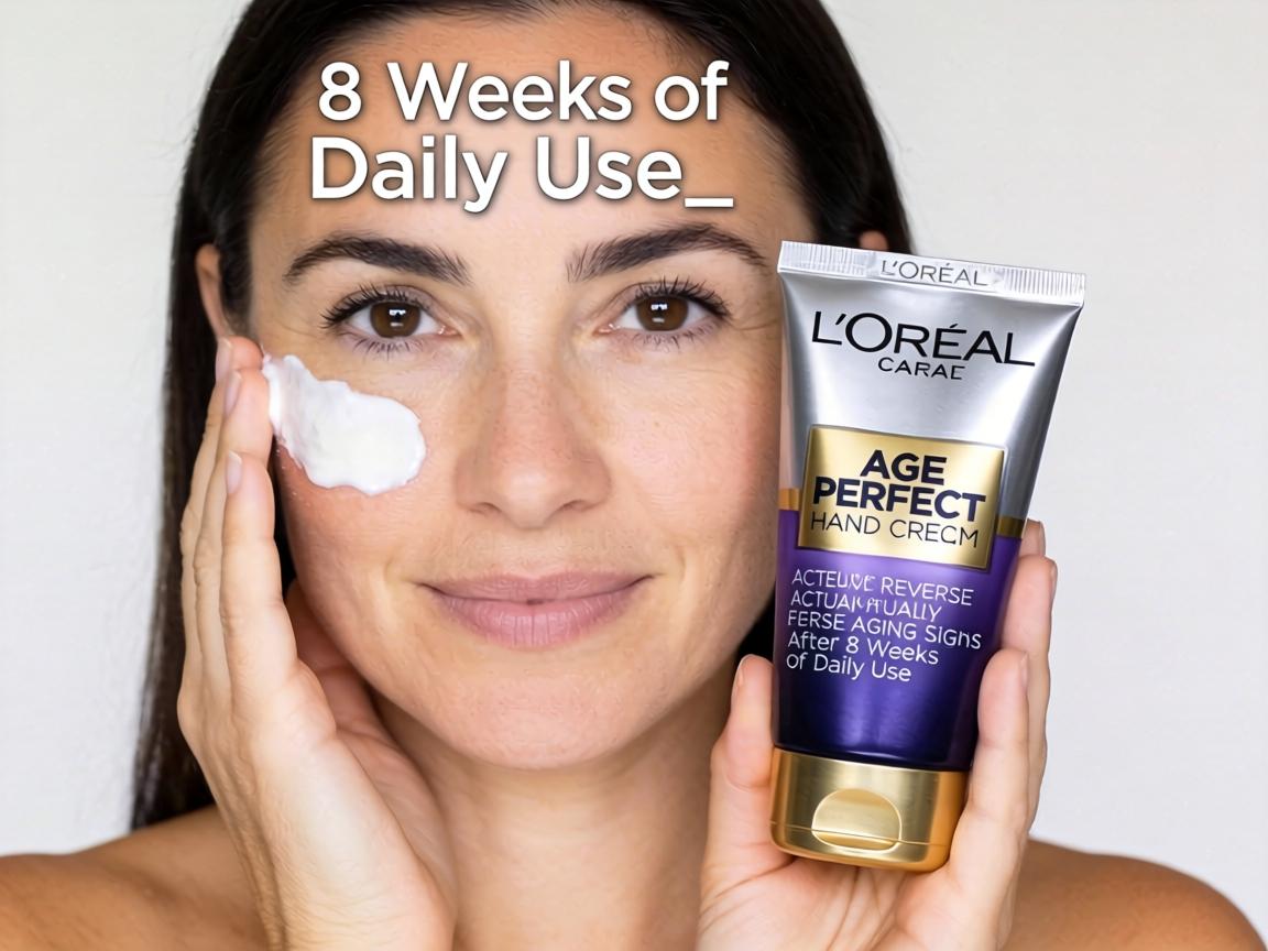 Does L’Oréal Age Perfect Hand Cream Actually Reverse Aging Signs After 8 Weeks of Daily Use_