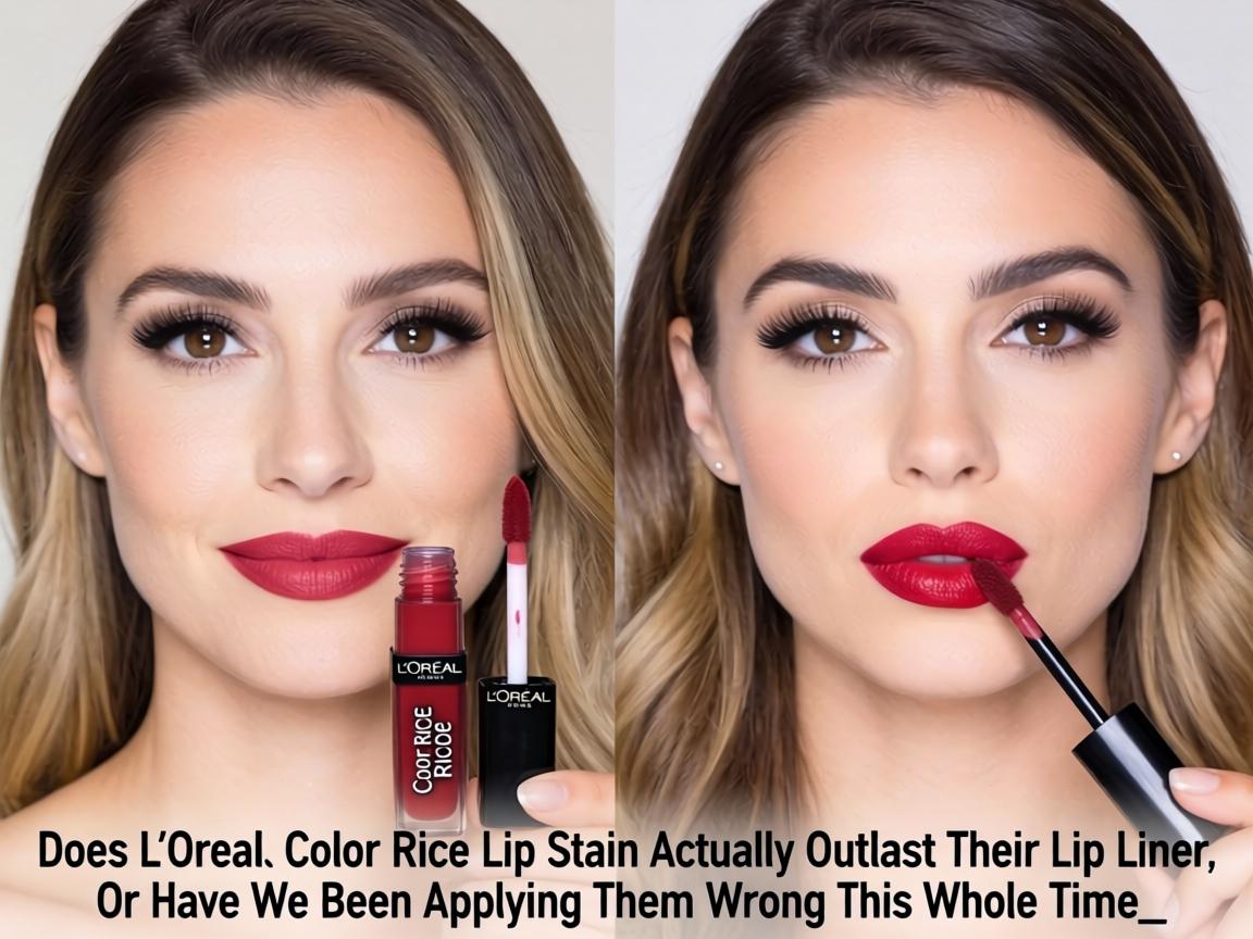 Does L'Oréal Color Riche Lip Stain Actually Outlast Their Lip Liner, or Have We Been Applying Them Wrong This Whole Time_