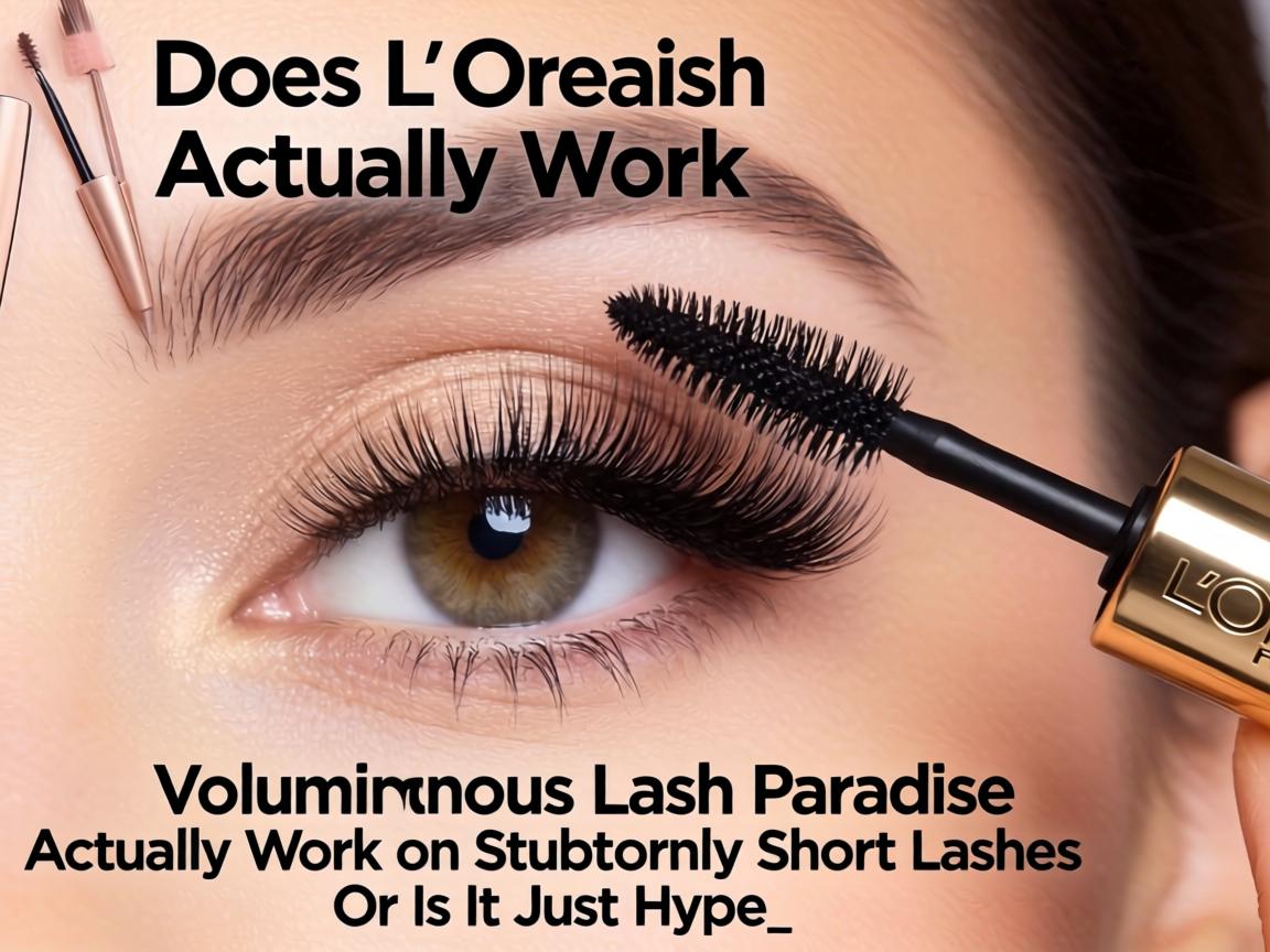 Does L'Oréal Voluminous Lash Paradise Actually Work on Stubbornly Short Lashes or Is It Just Hype_