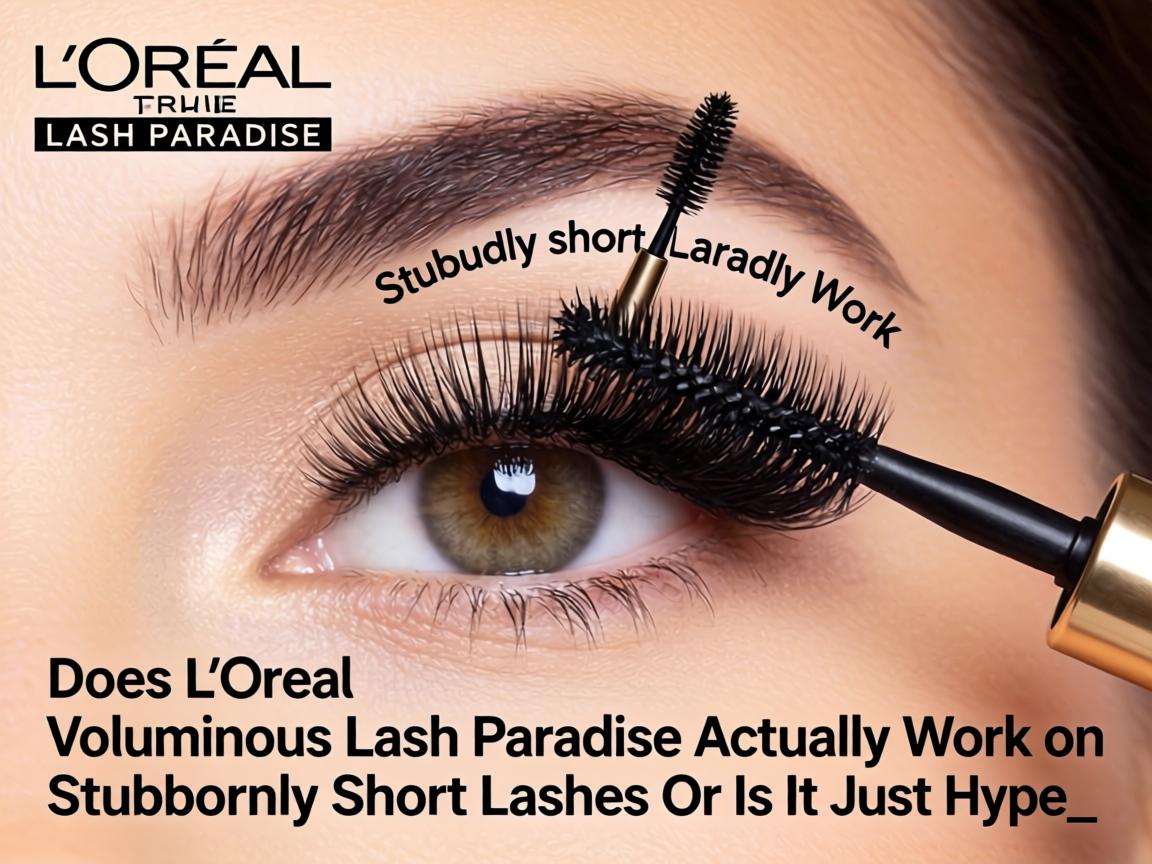 Does L'Oréal Voluminous Lash Paradise Actually Work on Stubbornly Short Lashes or Is It Just Hype_