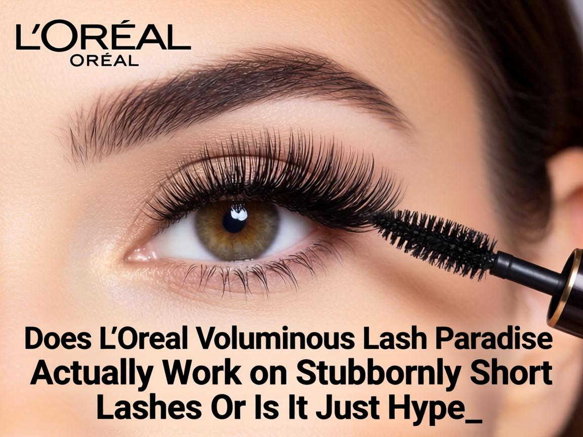 Does L'Oréal Voluminous Lash Paradise Actually Work on Stubbornly Short Lashes or Is It Just Hype_