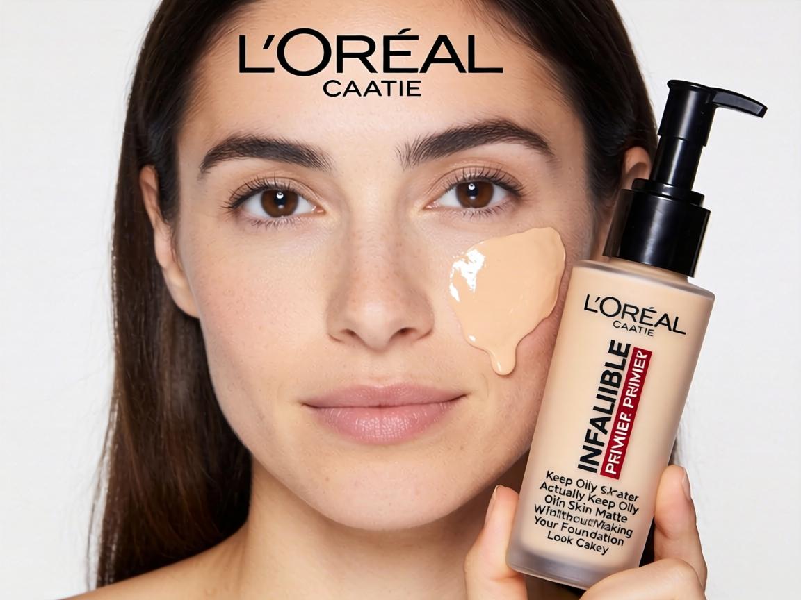 Does L'Oréal Infallible Primer Actually Keep Oily Skin Matte Without Making Your Foundation Look Cakey_