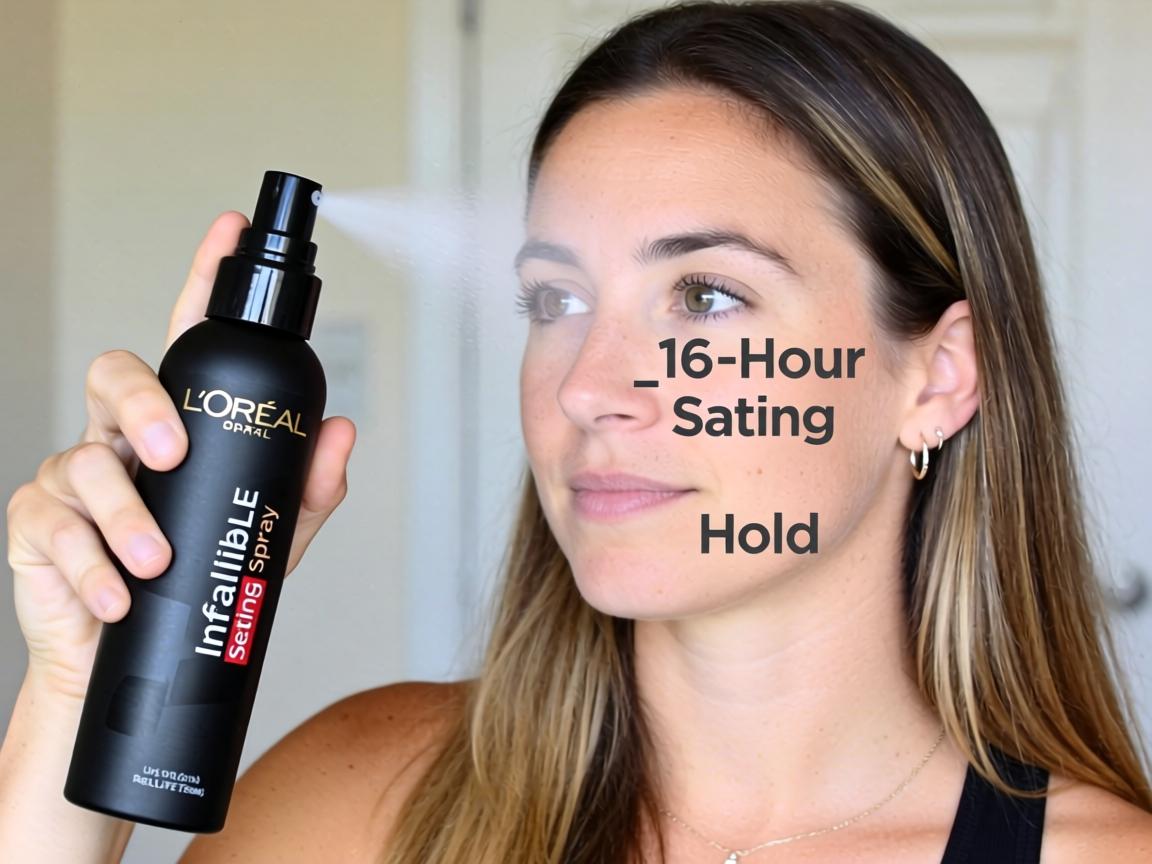 Does L'Oréal Infallible Setting Spray Actually Live Up to Its _16-Hour Hold_ Claims in Real Life Testing_
