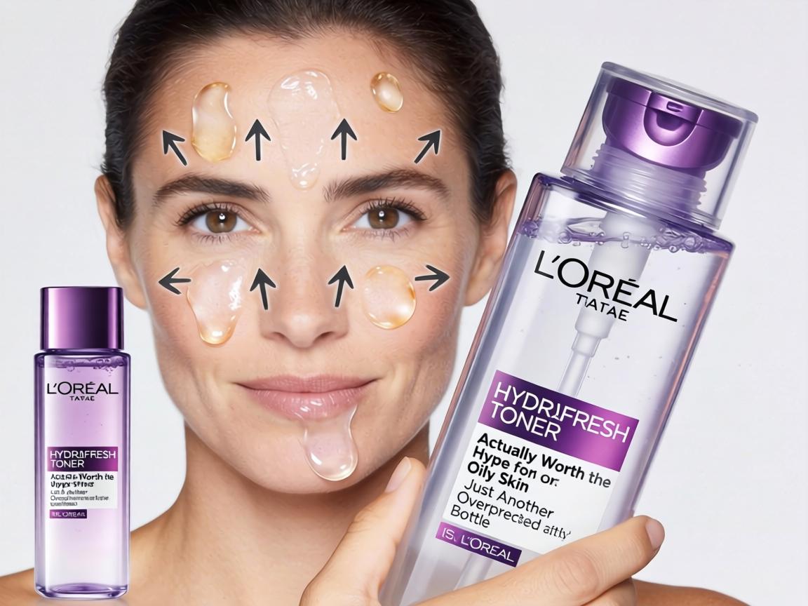 Is L’Oréal Hydrafresh Toner Actually Worth the Hype for Oily Skin or Just Another Overpriced Bottle_