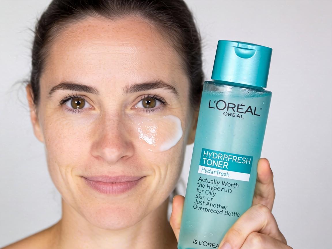 Is L’Oréal Hydrafresh Toner Actually Worth the Hype for Oily Skin or Just Another Overpriced Bottle_