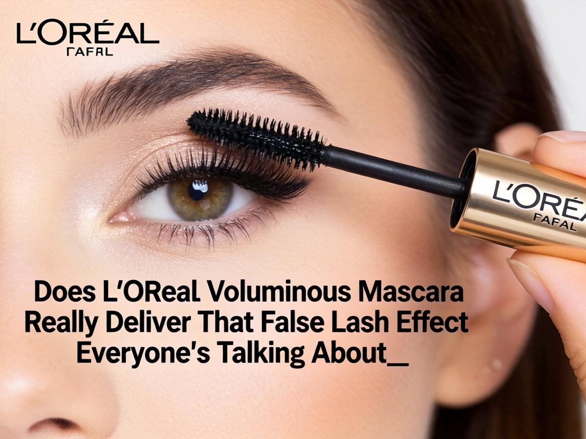Does L’Oréal Voluminous Mascara Really Deliver That False Lash Effect Everyone’s Talking About_