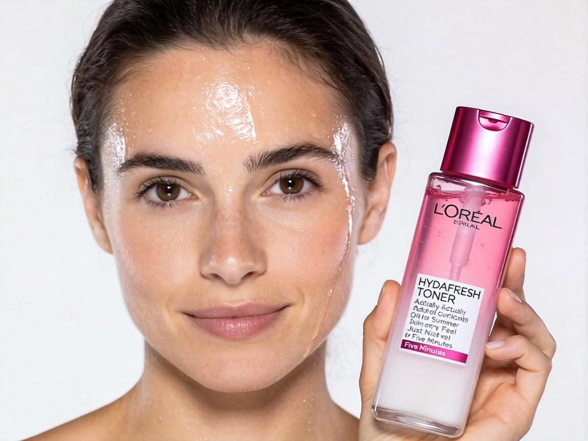 Does L'Oréal Hydrafresh Toner Actually Control Oil for Shiny Summer Skin or Just Feel Nice for Five Minutes_