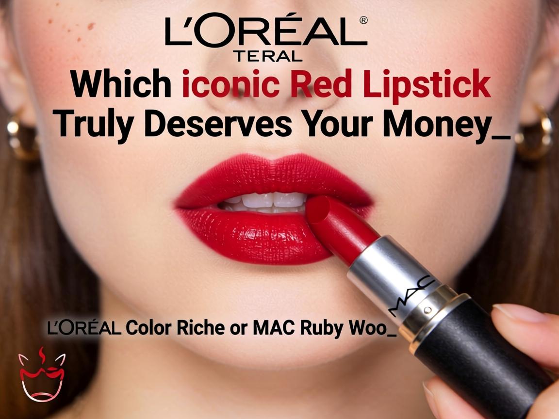 Which Iconic Red Lipstick Truly Deserves Your Money_ L’Oréal Color Riche or MAC Ruby Woo_