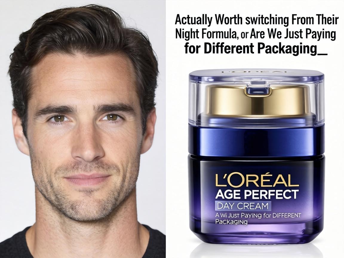 Is L'Oréal Age Perfect Day Cream Actually Worth Switching From Their Night Formula, or Are We Just Paying for Different Packaging_