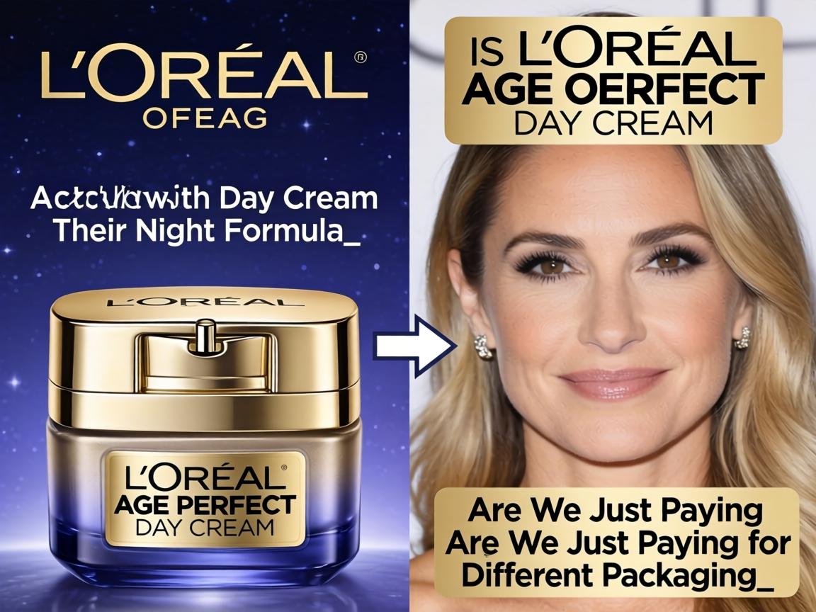 Is L'Oréal Age Perfect Day Cream Actually Worth Switching From Their Night Formula, or Are We Just Paying for Different Packaging_