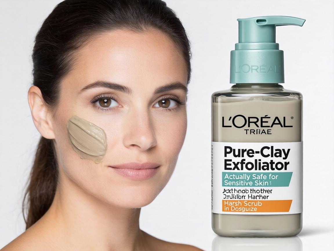 Is L'Oréal's Pure-Clay Exfoliator Actually Safe for Sensitive Skin or Just Another Harsh Scrub in Disguise_
