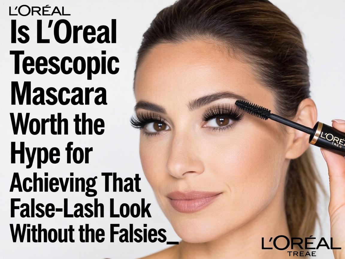 Is L'Oréal Telescopic Mascara Worth the Hype for Achieving That False-Lash Look Without the Falsies_