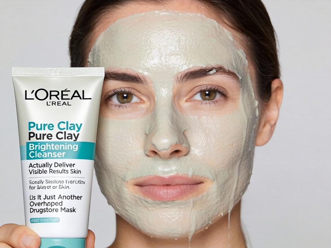 Does L'Oréal Pure-Clay Brightening Cleanser Actually Deliver Visible Results for Dull Skin or Is It Just Another Overhyped Drugstore Mask_