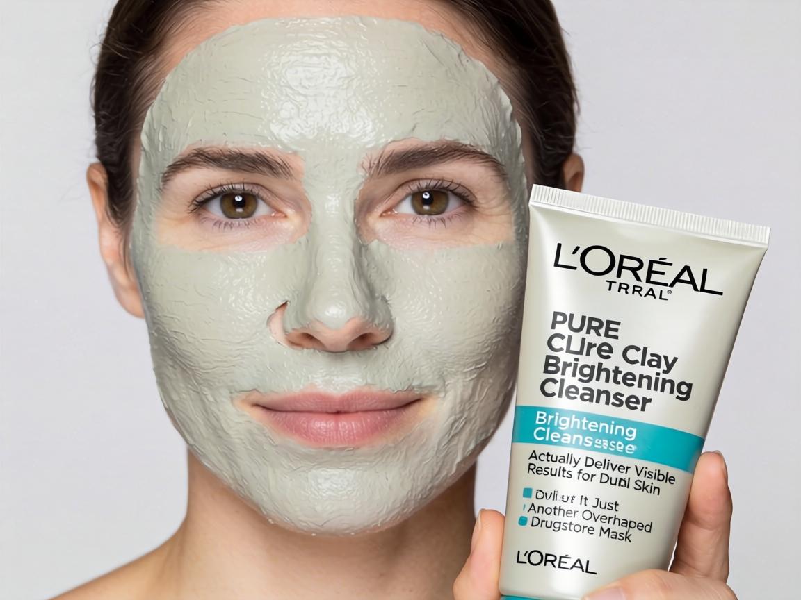 Does L'Oréal Pure-Clay Brightening Cleanser Actually Deliver Visible Results for Dull Skin or Is It Just Another Overhyped Drugstore Mask_