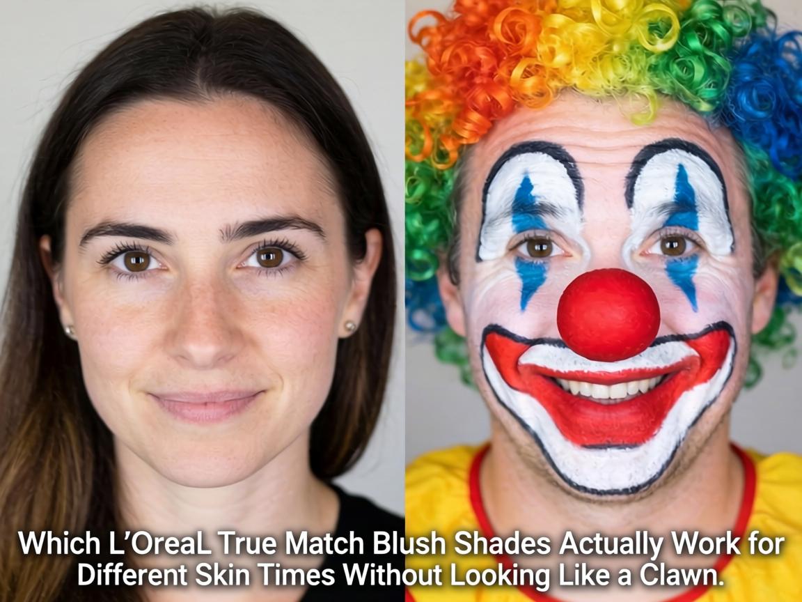 Which L’Oréal True Match Blush Shades Actually Work for Different Skin Tones Without Looking Like a Clown_