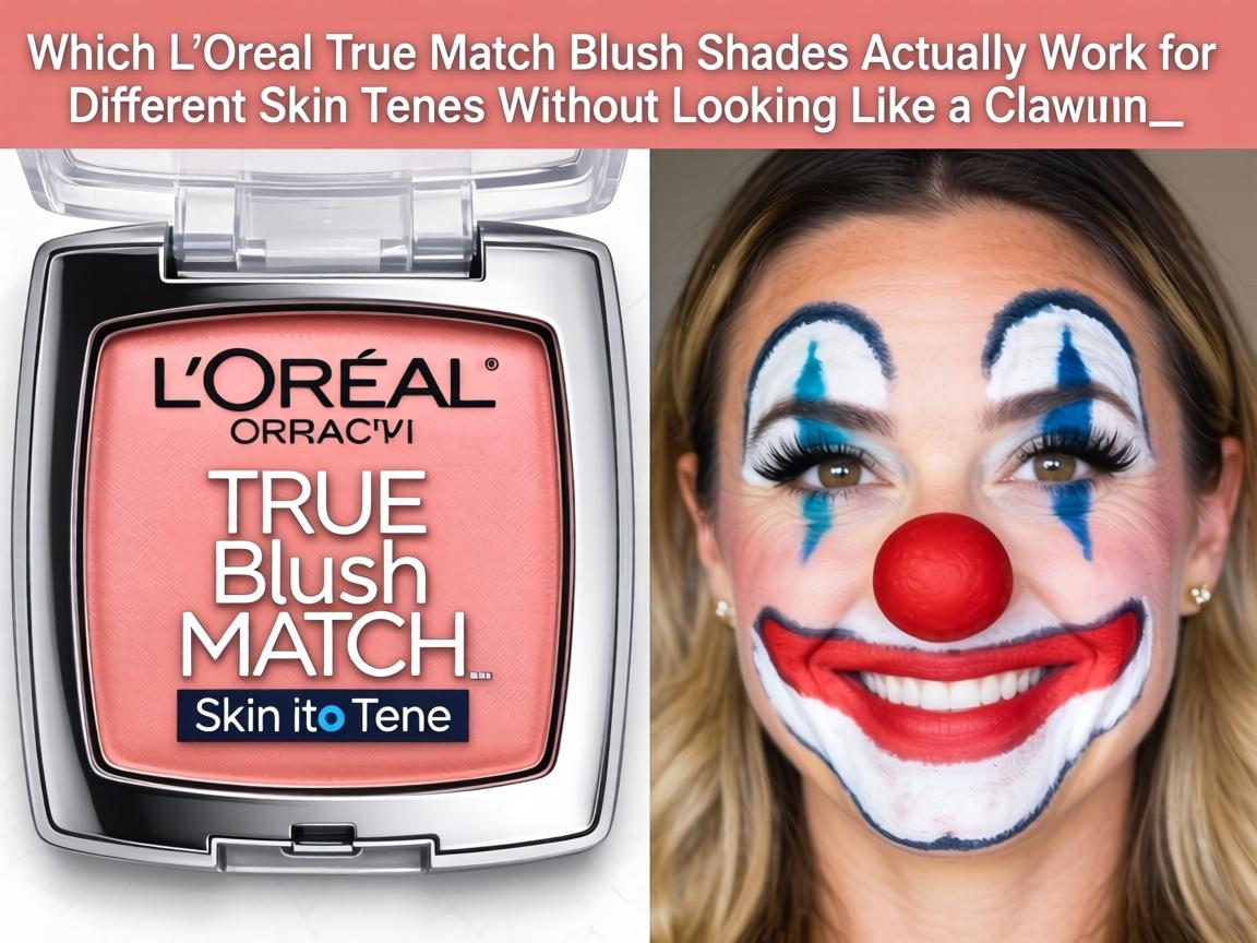 Which L’Oréal True Match Blush Shades Actually Work for Different Skin Tones Without Looking Like a Clown_