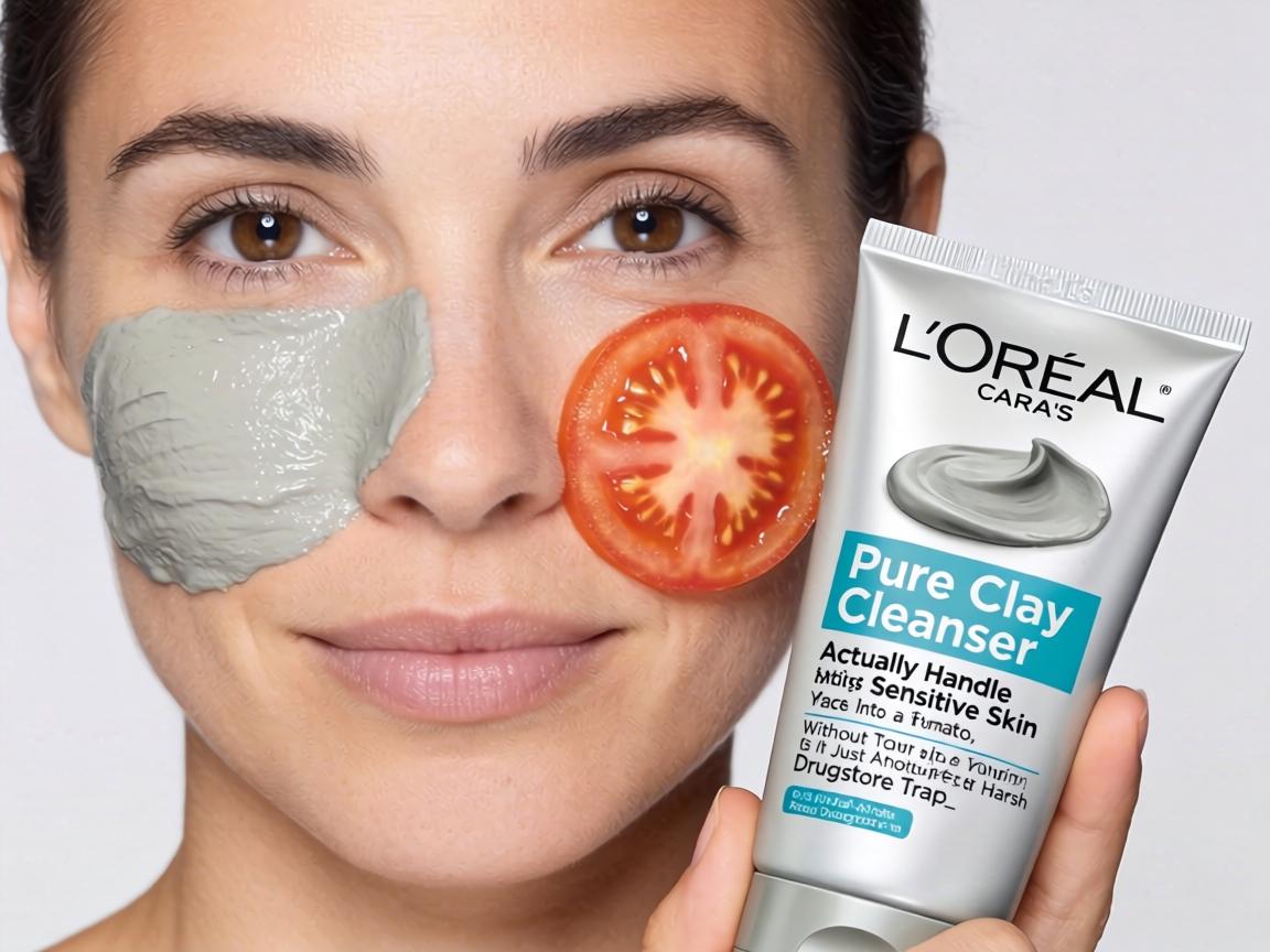 Can L'Oréal's Pure-Clay Cleanser Actually Handle Sensitive Skin Without Turning Your Face Into a Tomato, or Is It Just Another Harsh Drugstore Trap_