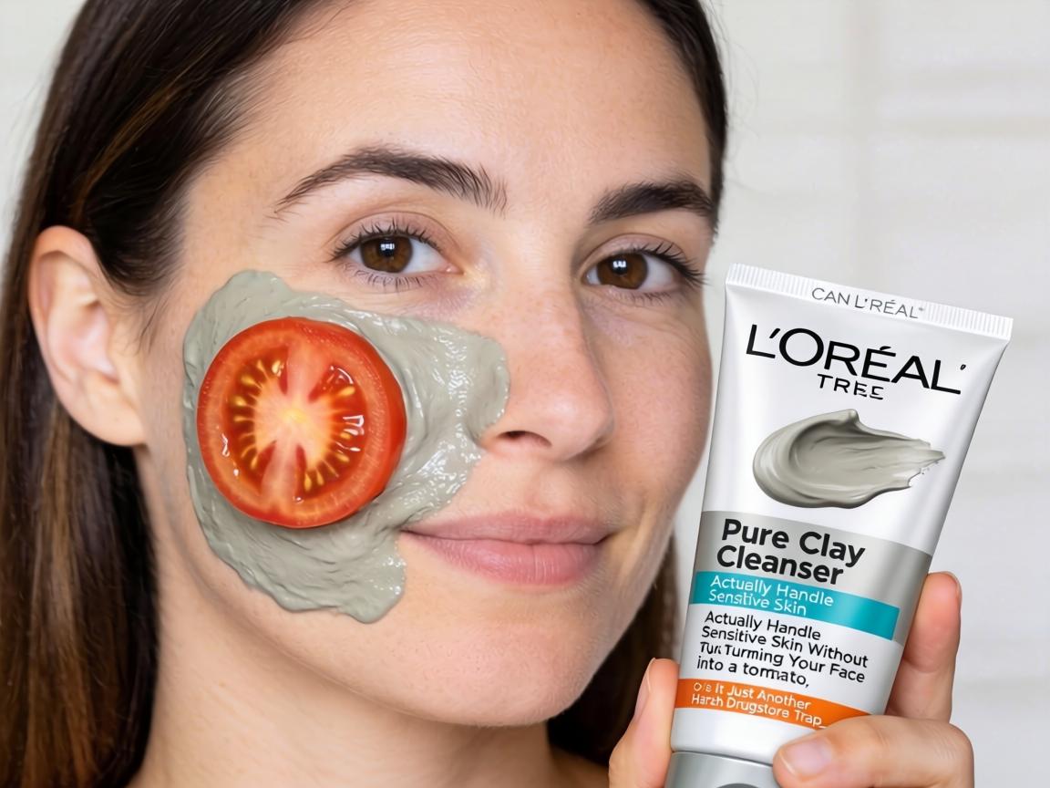 Can L'Oréal's Pure-Clay Cleanser Actually Handle Sensitive Skin Without Turning Your Face Into a Tomato, or Is It Just Another Harsh Drugstore Trap_